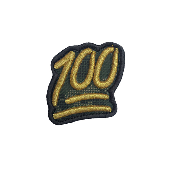 100 Emoji Camo Velcro Patch (CapSlap)