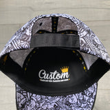 Velcro Baseball Cap CC3 Artist Edition by 'Cat Lines' (includes 1 x Velcro Patch)