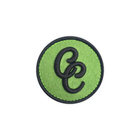 CC Logo Lime Suede Velcro Patch (CapSlap)