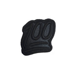 100 Emoji Black Leather Velcro Patch (CapSlap)