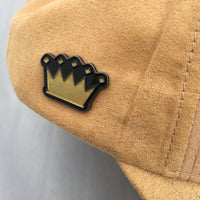 Velcro Baseball Cap in Tan Suede (includes 1 x Velcro Patch) #capbuilder