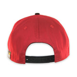 Velcro Baseball Cap in Red (includes 1 x Velcro Patch) #capbuilder