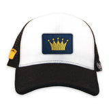 Crown Logo Dark Denim Velcro Patch (CapSlap)