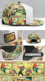 Comic Crown Logo Velcro Patch (CapSlap)